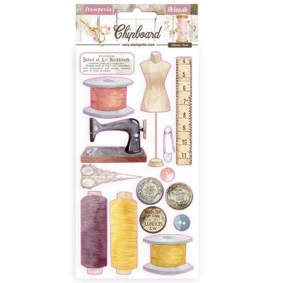 Stamperia Threads Sticker - Chipboard